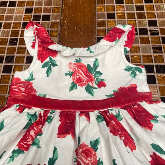 Janie and Jack Holiday Party Rose Dress - Picture 3 of 9